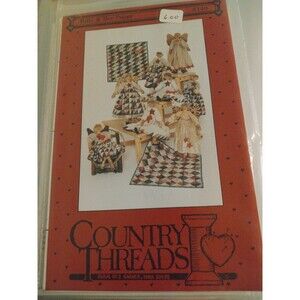 Country Threads Polly & Her Puppy Pattern #140